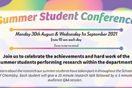 Summer Student Conference poster